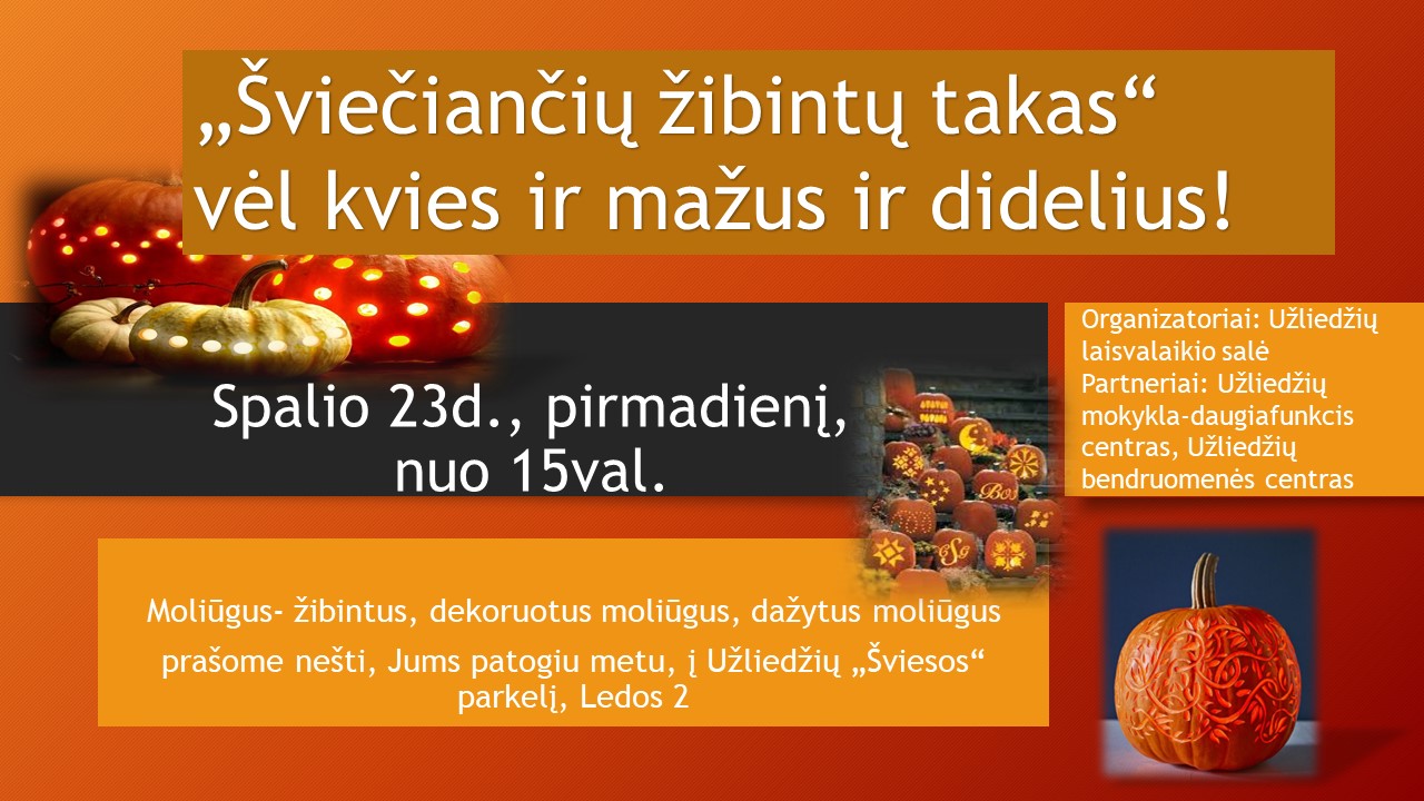 Kvietimas į moliūgų šventę-degustaciją