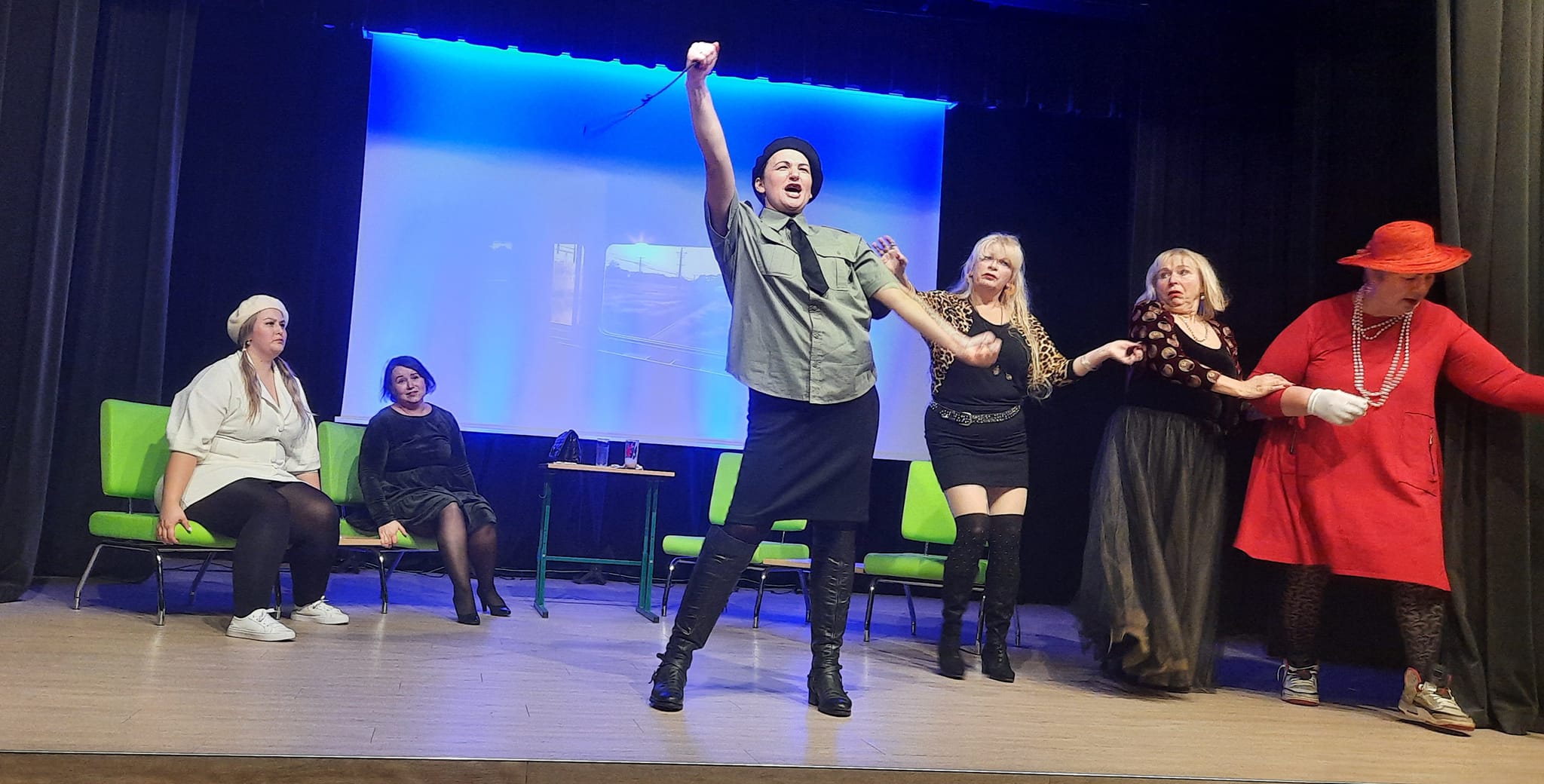 Spektaklio akimirkos