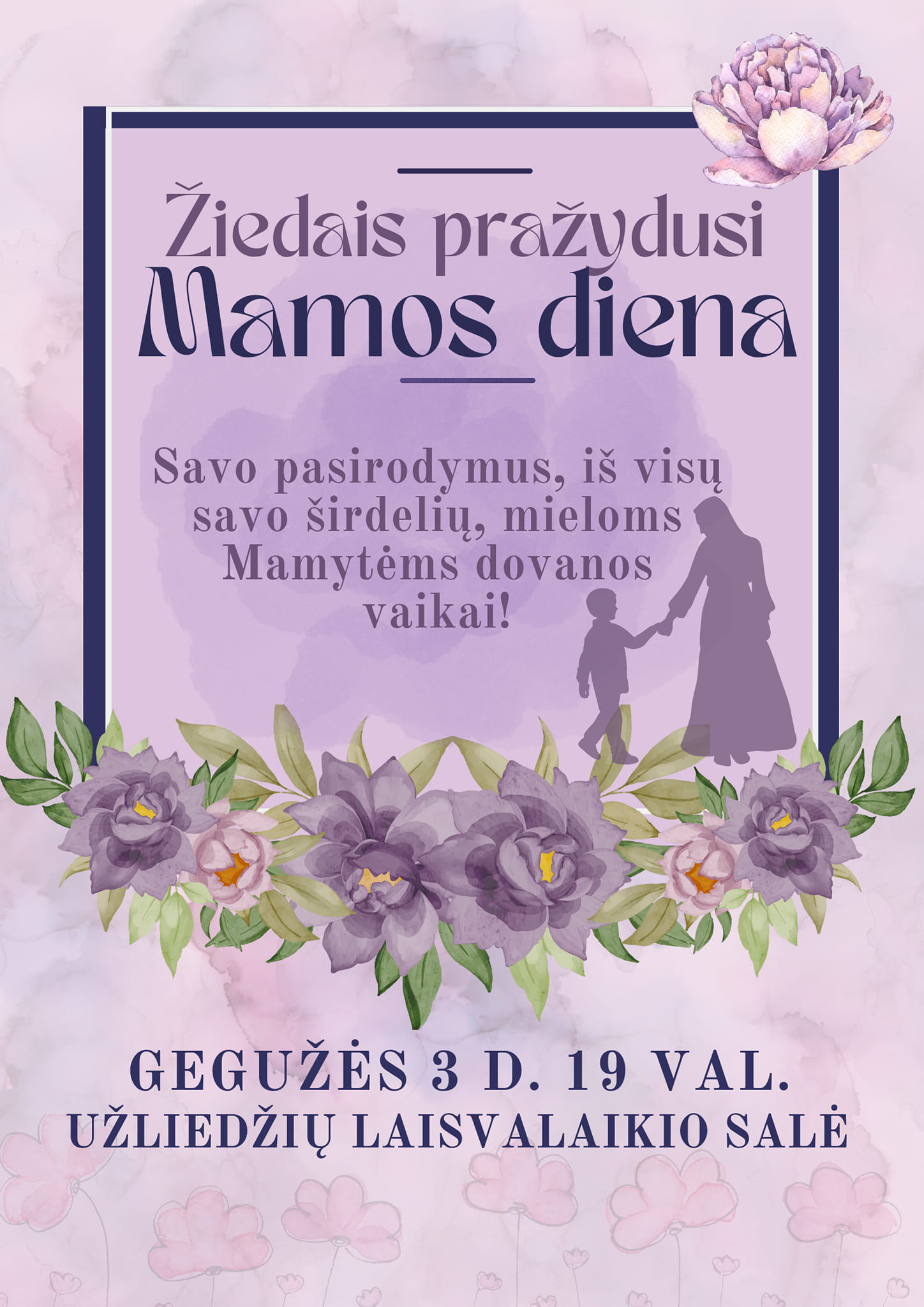 Kvietimas į mamų dieną