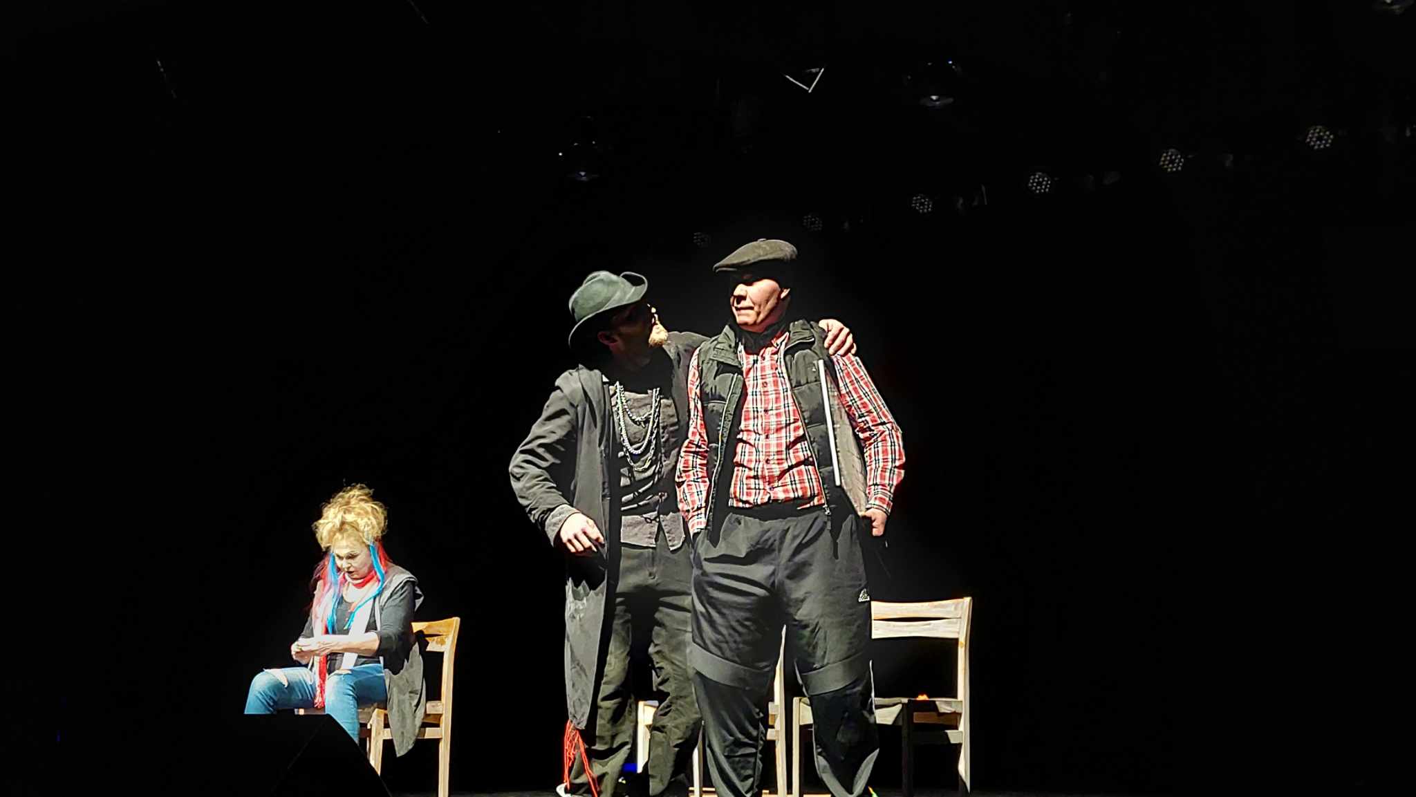 spektaklio akimirkos